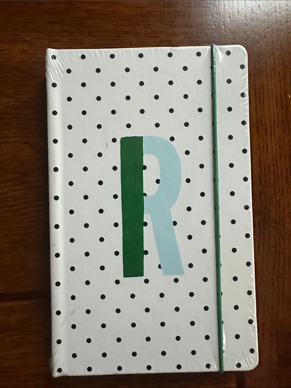 kate spade White & Black Polka Dot Hardcover Notebook